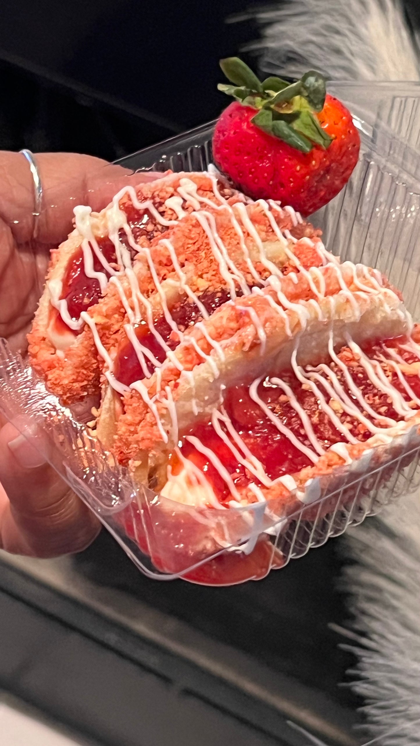 Strawberry Crunch Tacos