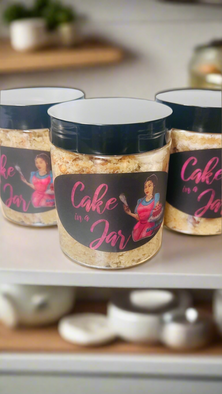 Double Butter Pecan Cake Jar