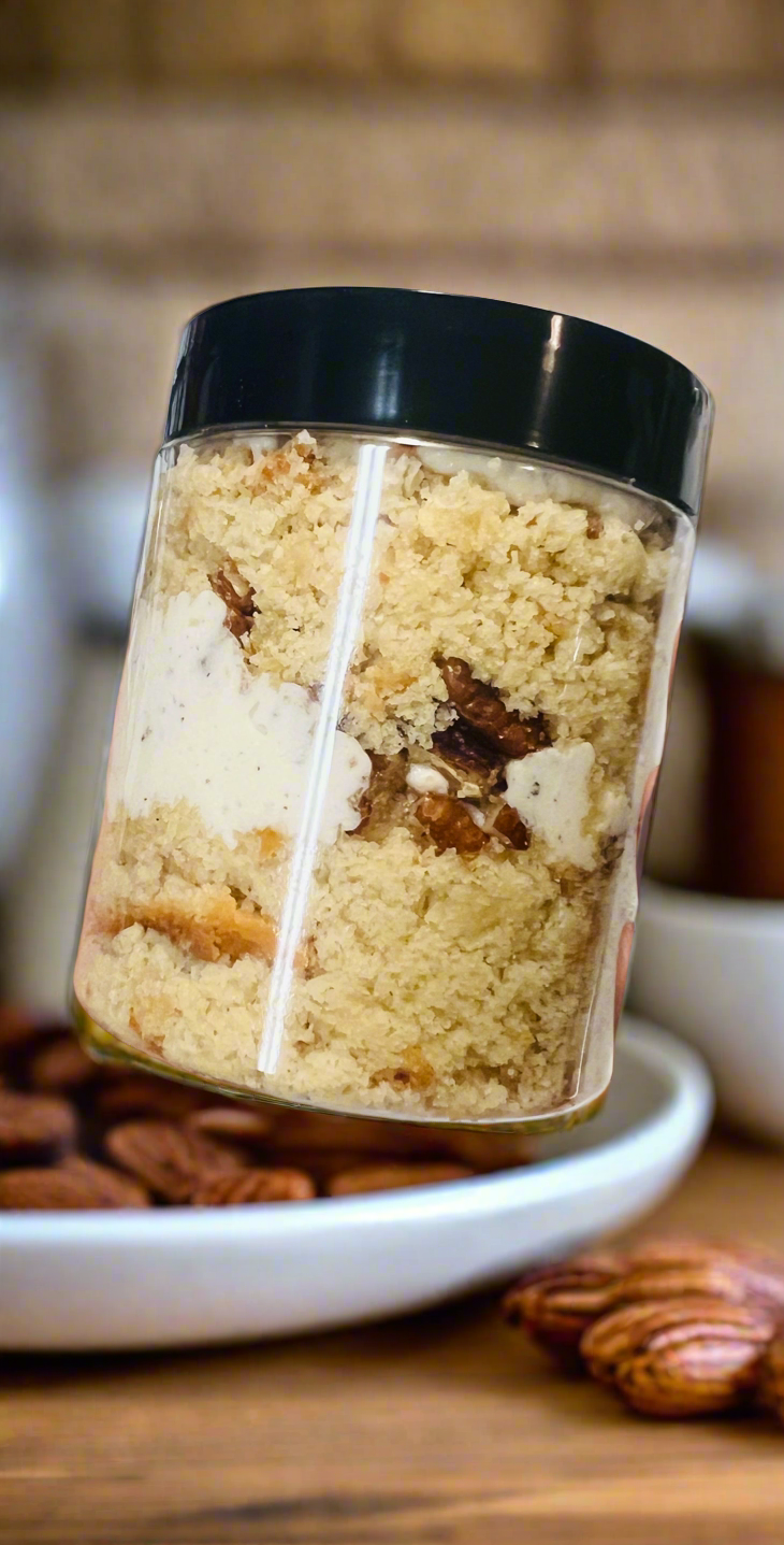 Double Butter Pecan Cake Jar