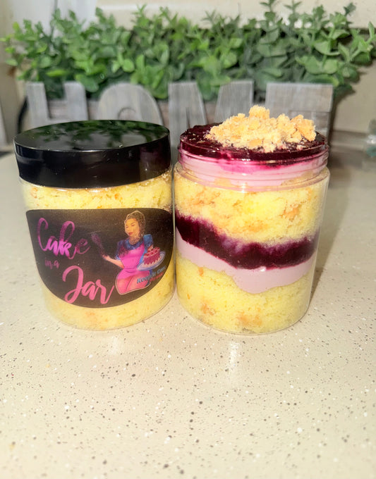 Lemonberry Cake Jar