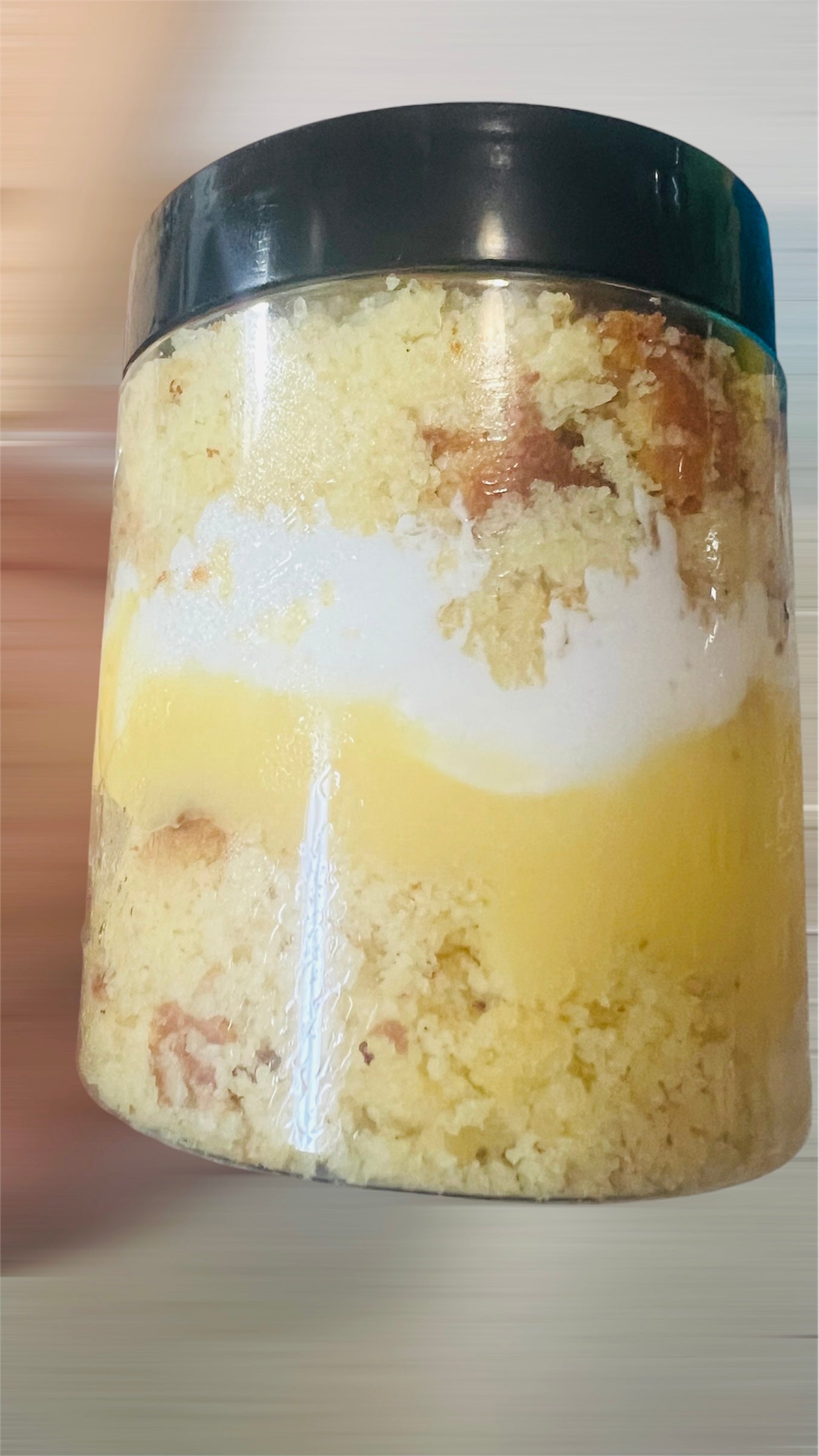 Lemon Drop Cake Jar