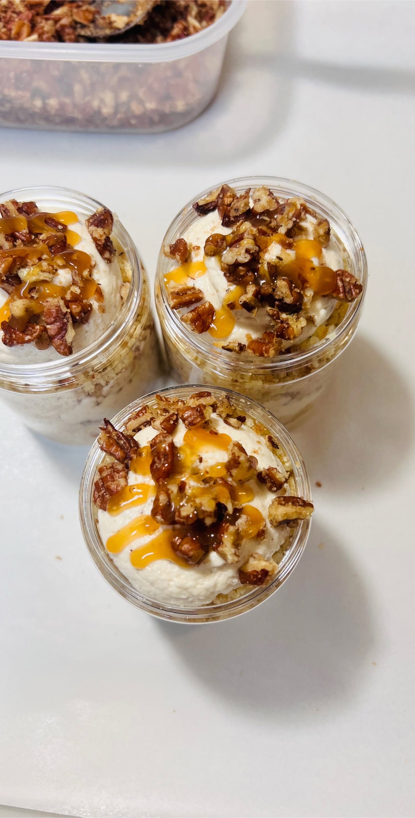 Double Butter Pecan Cake Jar