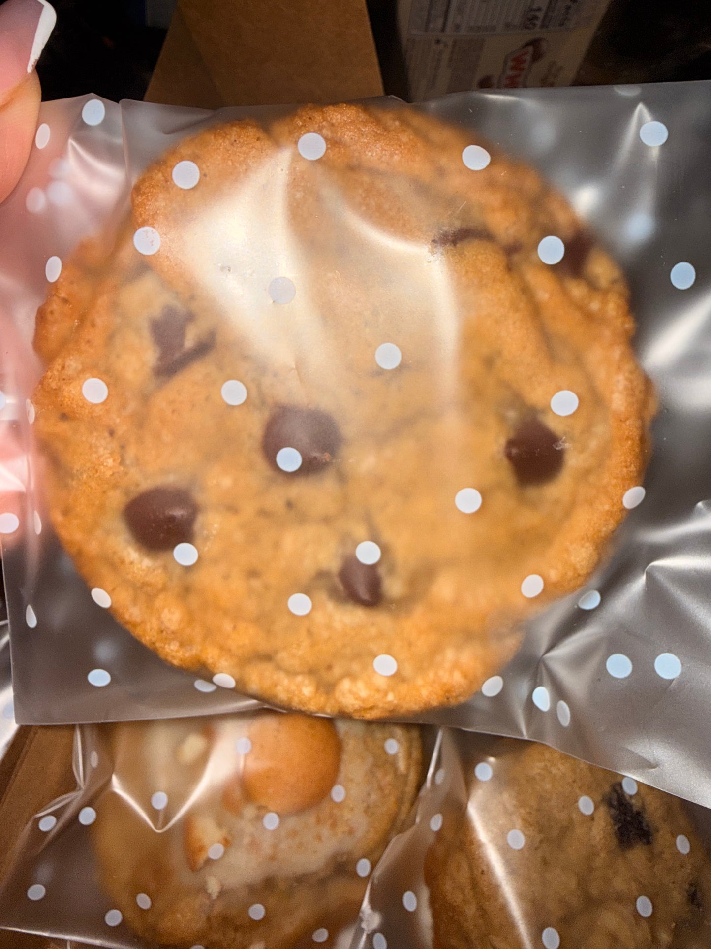 Brown Butter Boubon Chocolate Chip Cookie