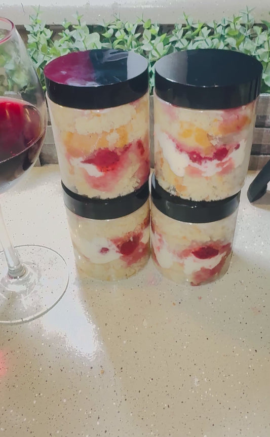 Strawberry Shortcake Cake Jar